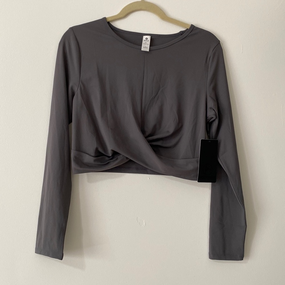 NWT 90 Degree By Reflex Gray Top